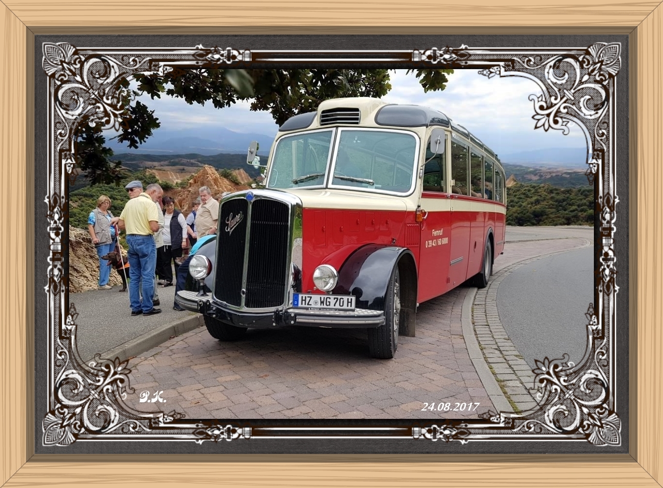 Schweizer Alpenbus von 1955